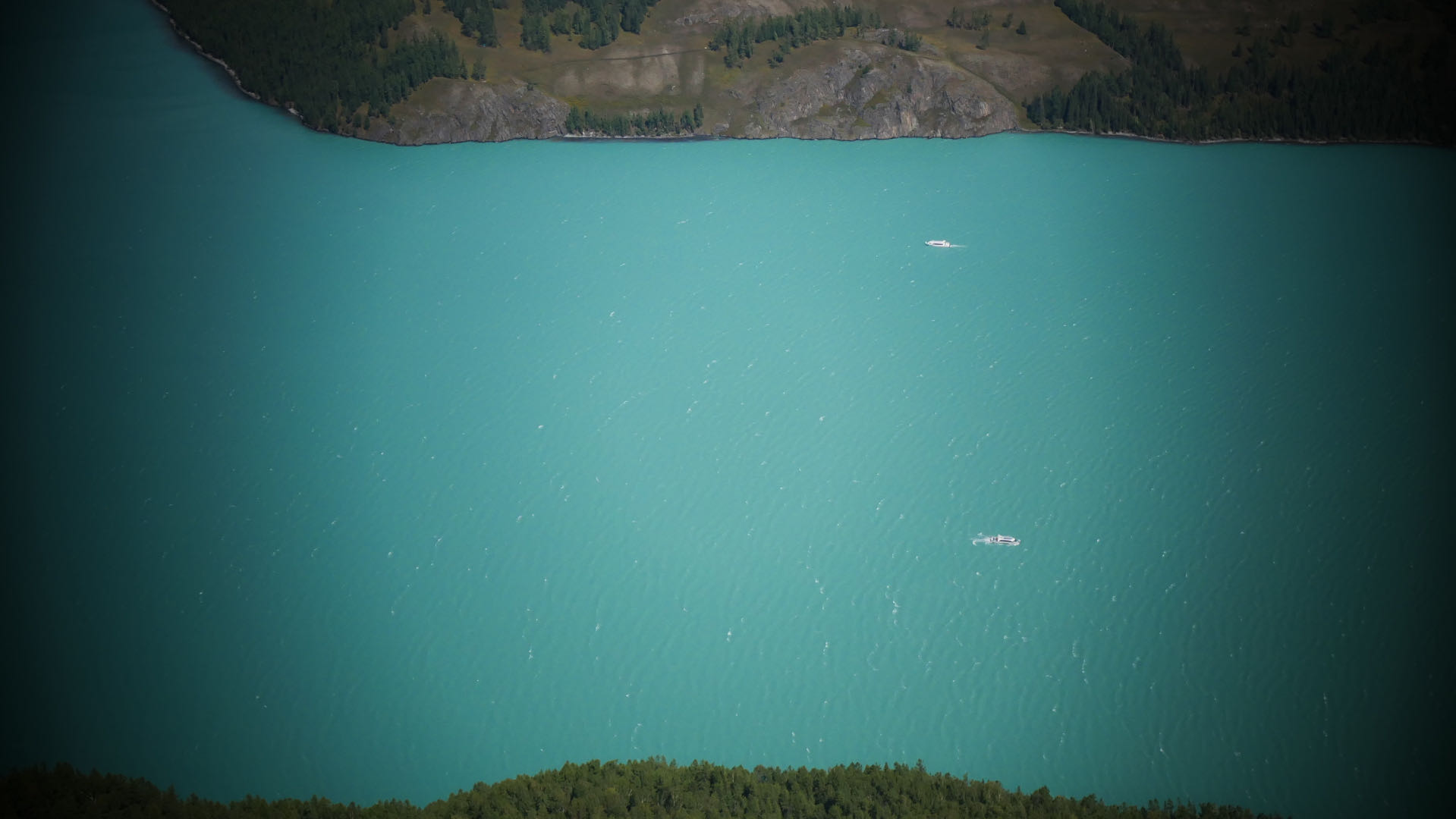 Kanas Lake below Diaoyutai