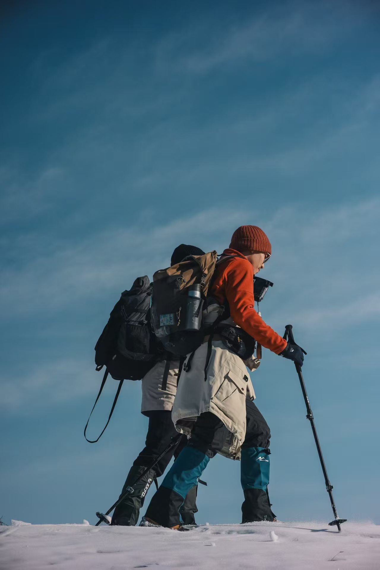 Shaoda and I perfectly in sync